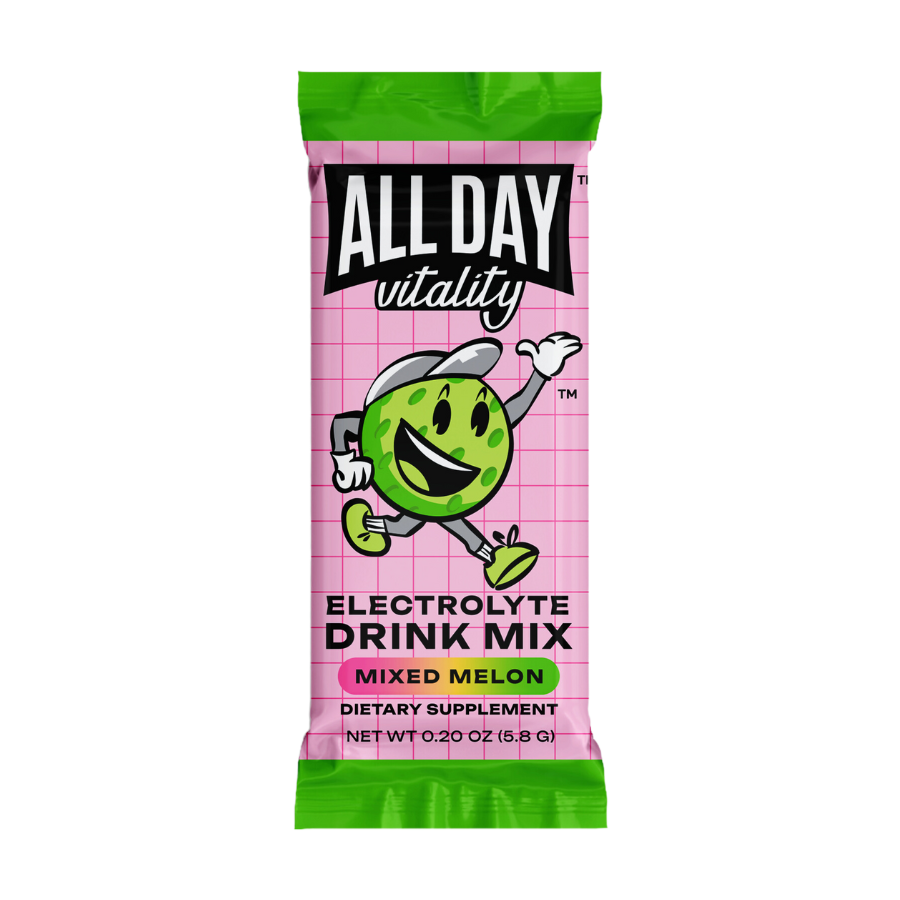 ALL DAY Vitality | Zero Sugar Hydration for Pickleball | Single ALL DAY Vitality | Zero Sugar Hydration for Pickleball | Single