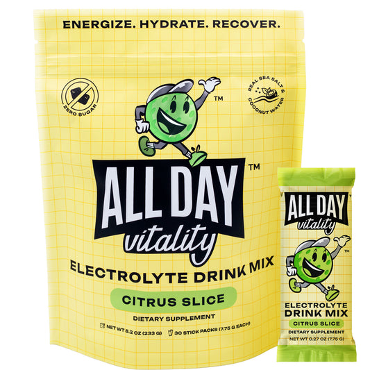 Citrus Slice (Zero Sugar) - Electrolyte Drink Mix (30 Count)