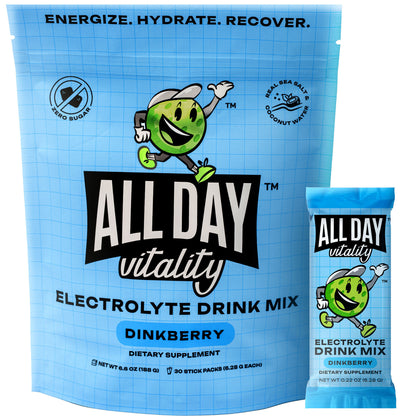 Dinkberry (Zero Sugar) - Electrolyte Drink Mix (30 Count)