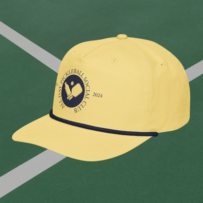 Pickleball Social Club Rope Hat